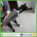 1.9kg Schwarzes Pinted Steel Star Picket